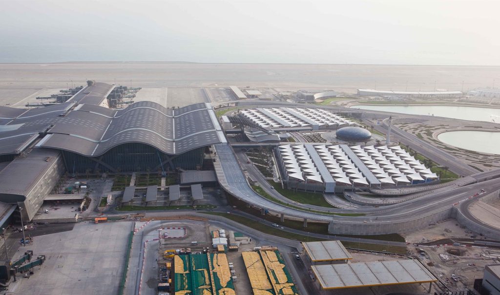 Pakistani travelers receiving Qatar visa on arrival at Hamad International Airport