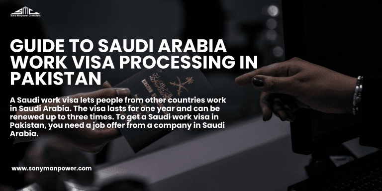 Guide to Saudi Arabia Work Visa Processing in Pakistan