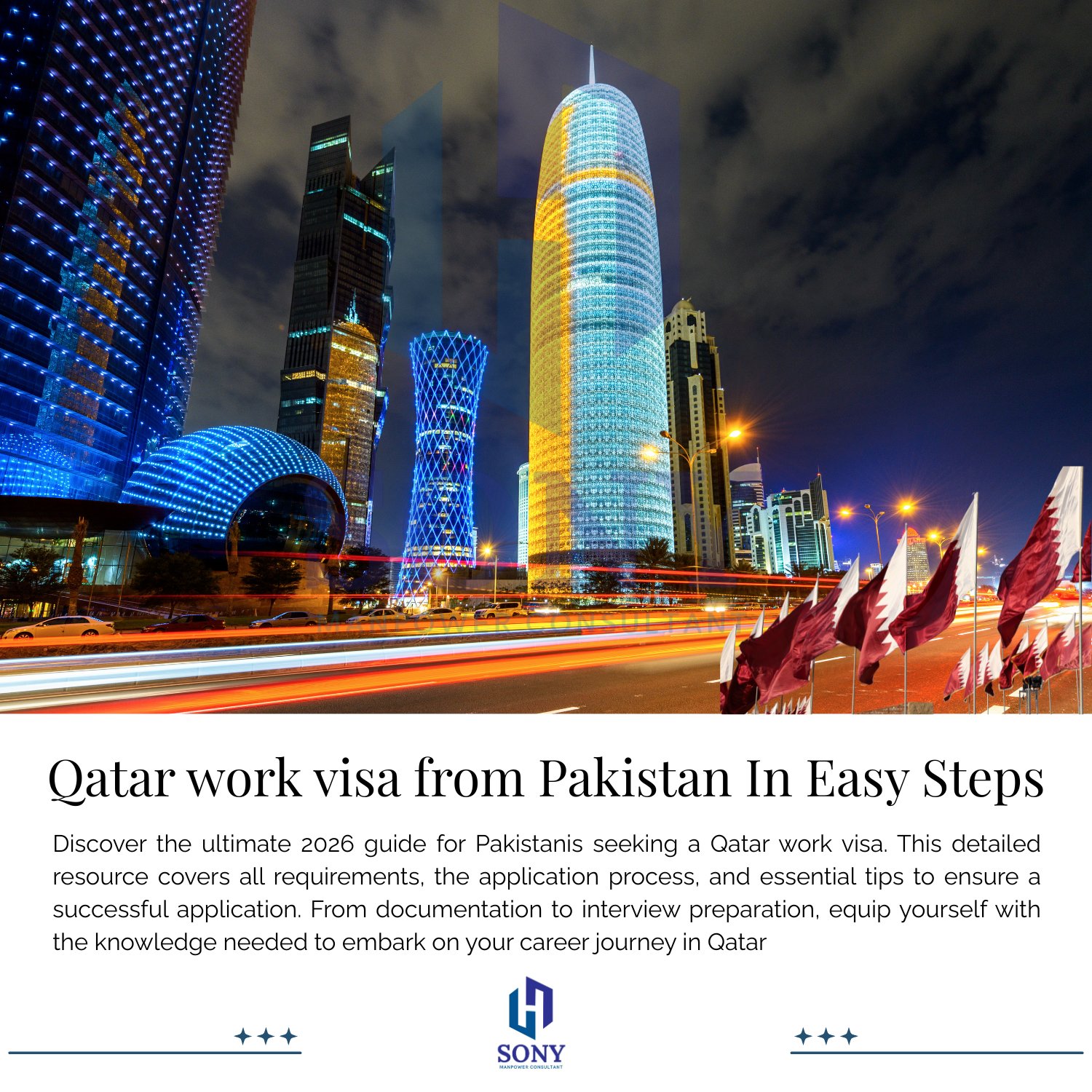 Qatar Work visa process From Pakistan in 2026