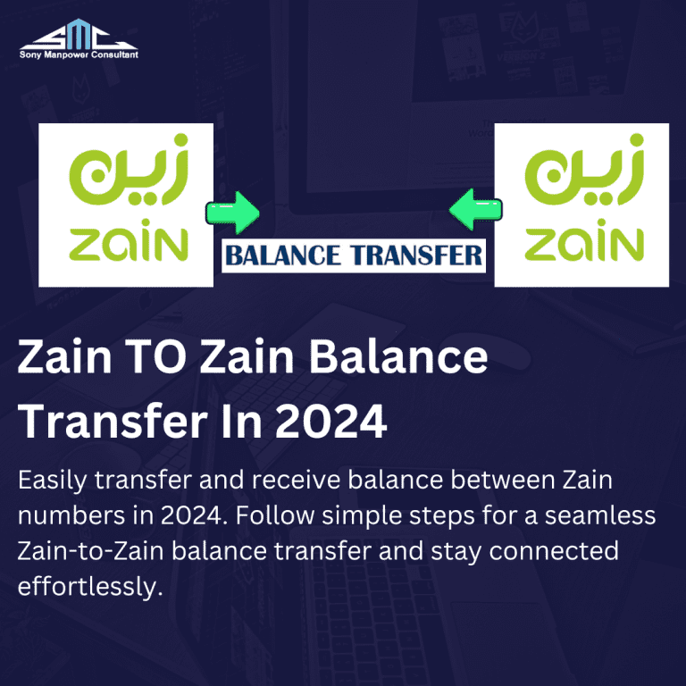 Zain to Zain balance transfer and receiving Process – 2024