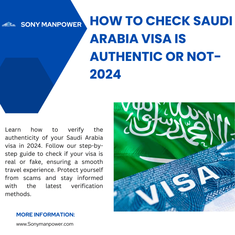 How to Check Saudi Arabia Visa is Authentic Or Not- 2024