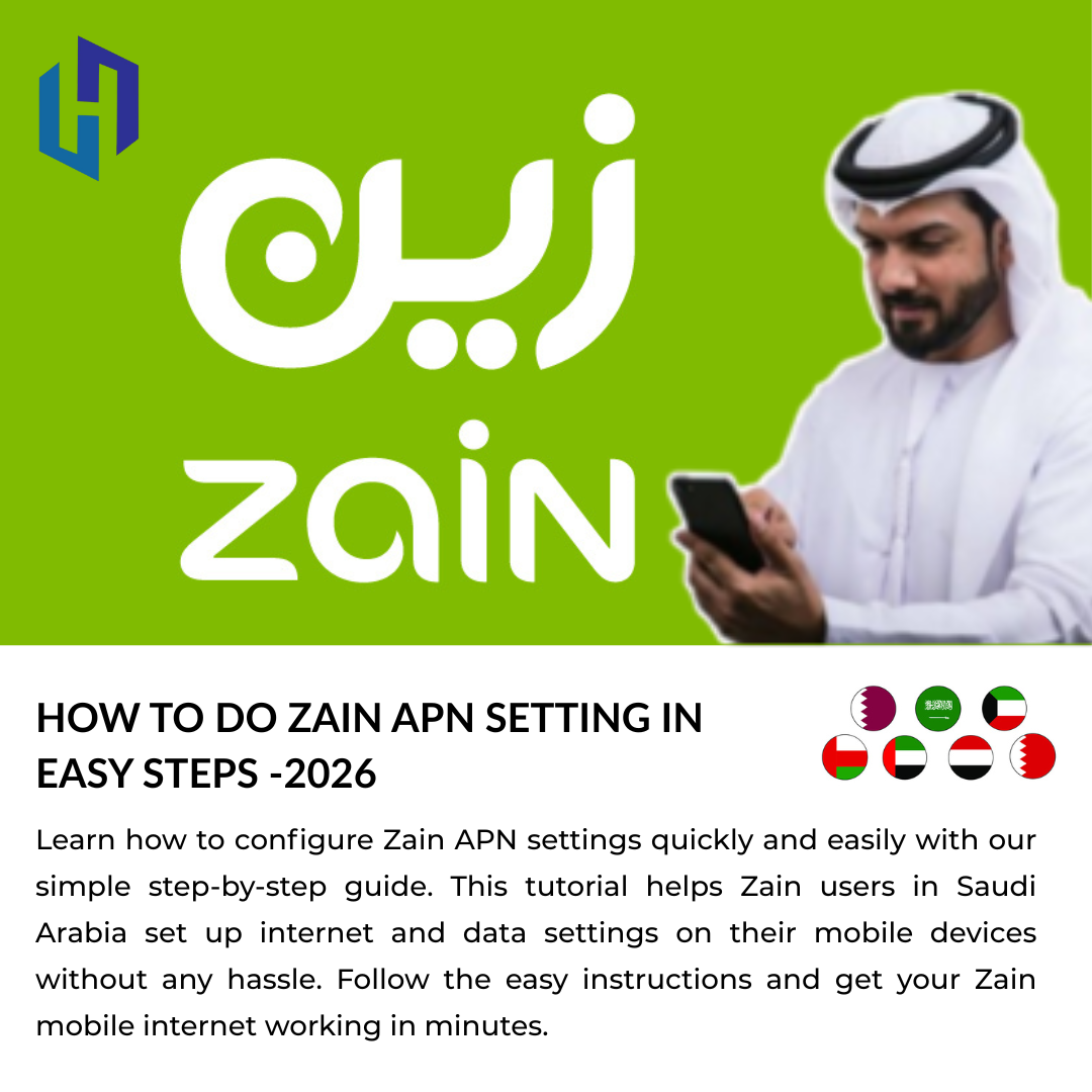 How To Do Zain Apn Setting in Easy Steps -2026