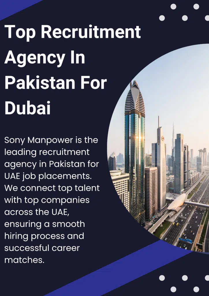 Top recruitment agency in Pakistan for Dubai