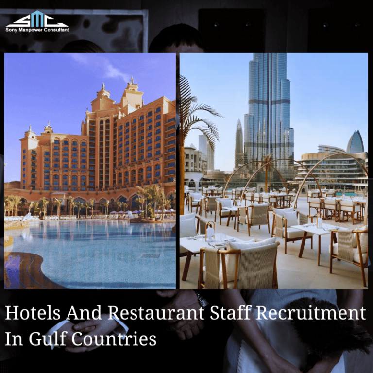 Hotels and Restaurants Staff Recruitment for Gulf Countries