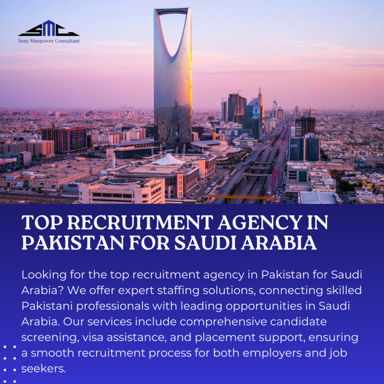 Top Recruitment Agency In Pakistan for Saudi Arabia