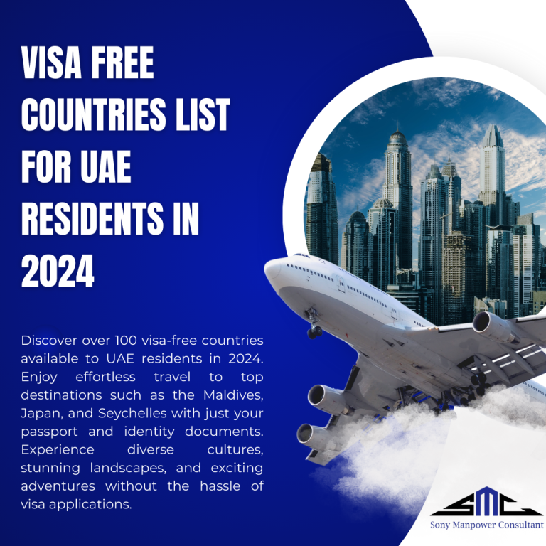 Visa Free Countries List for UAE Residents in 2024