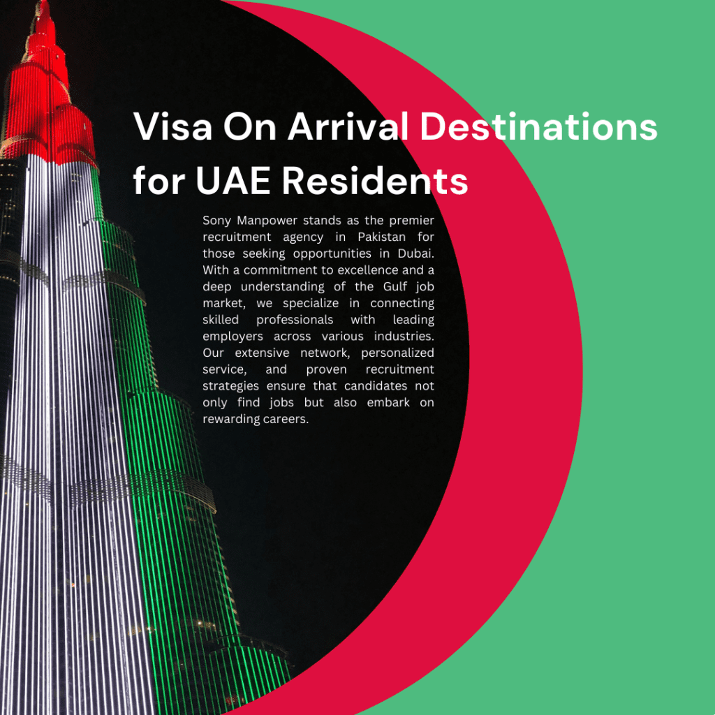 Visa on Arrival for UAE Residents