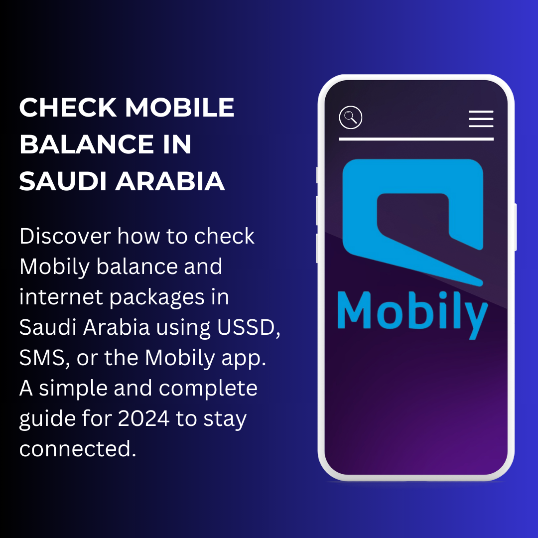 Check Mobile Balance in Saudi Arabia