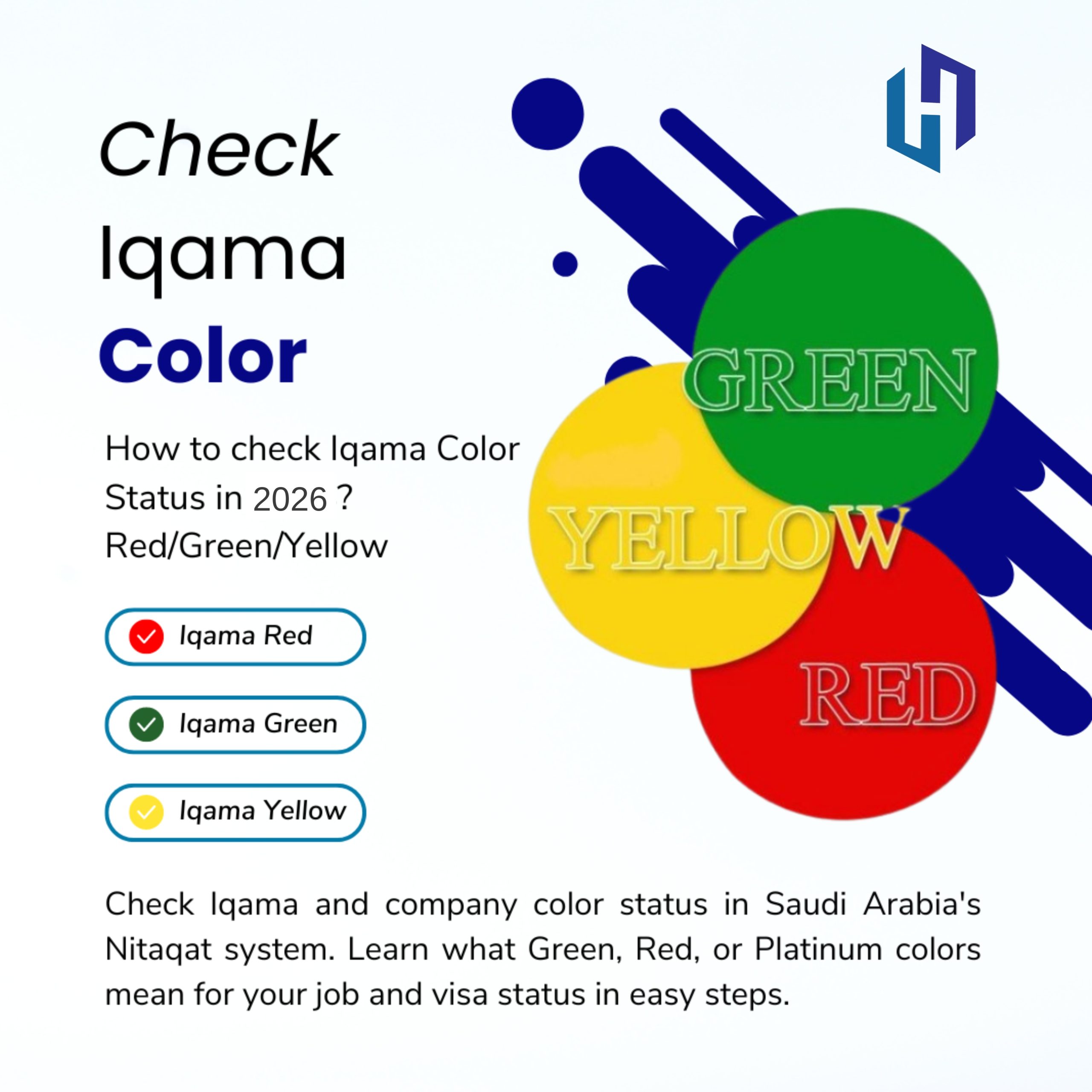 How to check Iqama Color Status in 2026? Red/Green/Yellow