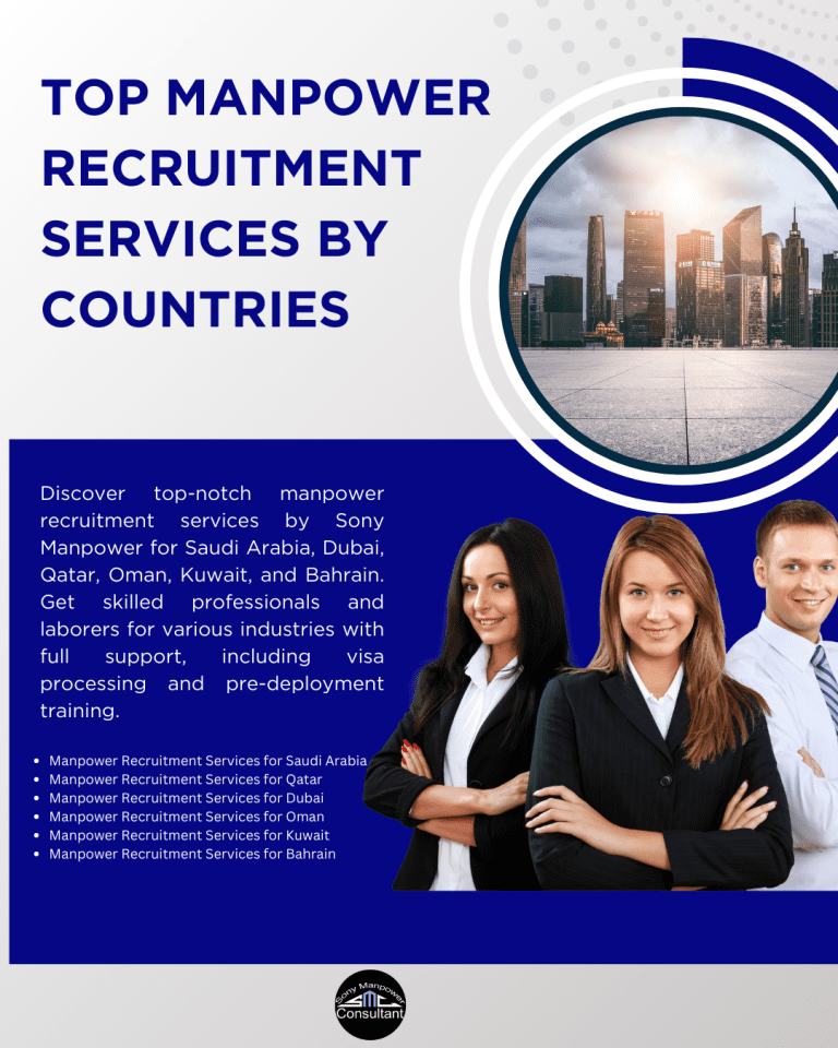 Top Manpower Recruitment Services by Country: Sony Manpower