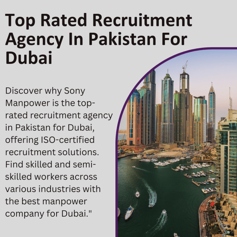 Top Rated Recruitment Agency In Pakistan For Dubai