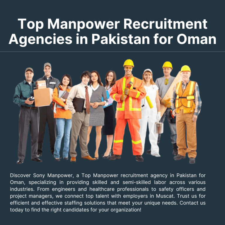 Top Manpower Recruitment Agencies in Pakistan for Oman