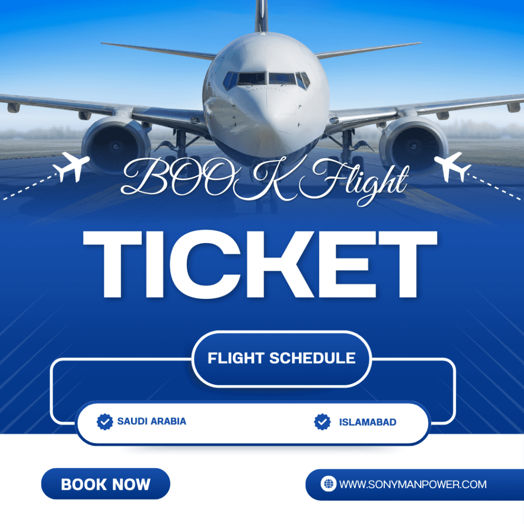 Book Your Flight from Islamabad to Jeddah