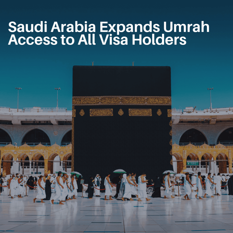 Saudi Arabia Expands Umrah Access to All Visa Holders