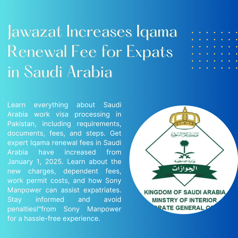Jawazat Increases Iqama Renewal Fee for Expats in Saudi Arabia