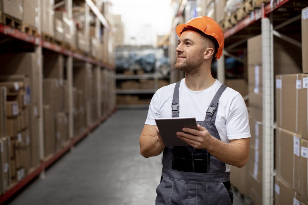 medium shot man holding tablet
