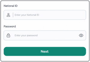 Log In Using the National Access Portal